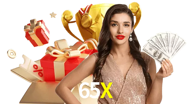 Jogue com dealers reais no 65X!
